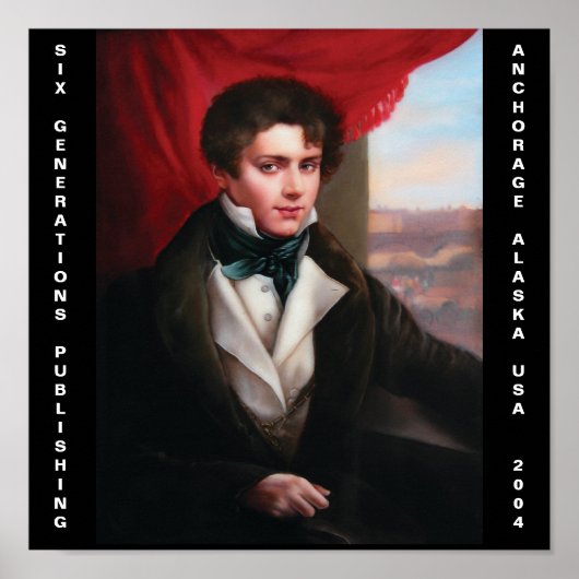 XIX Century European Man Poster (Voorkant)