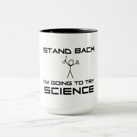 XKCD - Try Science Tasse Mok (Midden)