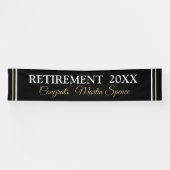 XL 12' Pensioen Aangepaste Banner (Horizontaal)