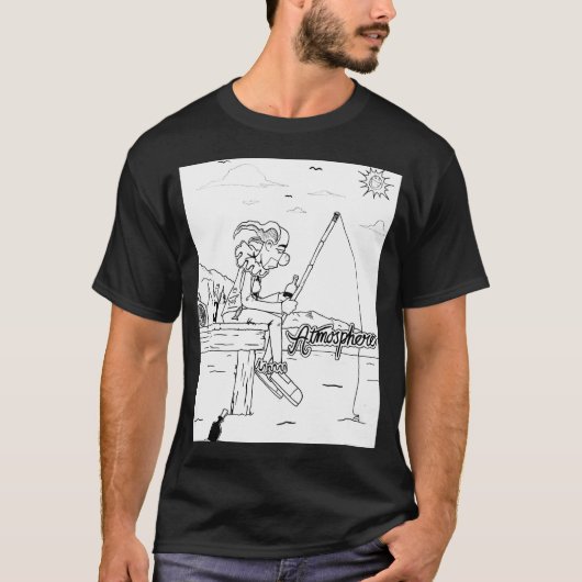 XL Atmosphere "Sad Clown, Good Fish'" T-shirt (Voorkant)