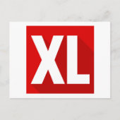 XL BRIEFKAART (Voorkant)