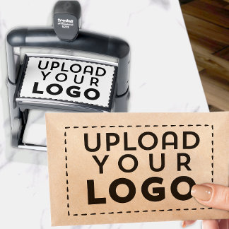 XL Business Logo Aangepaste Rubber Zelfinktstempel Zelfinktende Stempel