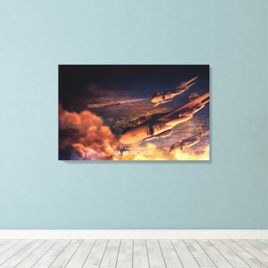 XL Canvas Northrop Grumman EA-6B Prowler (Insitu (Houten vloer))