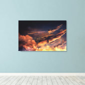 XL Canvas Northrop Grumman EA-6B Prowler Afdruk (Insitu (Houten vloer))