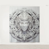 XL Classic Medusa Tapestry Wandkleed (Voorkant)