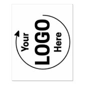 XL Groot Bedrijfslogo Aangepaste Rubber Stempel (Afrduk)