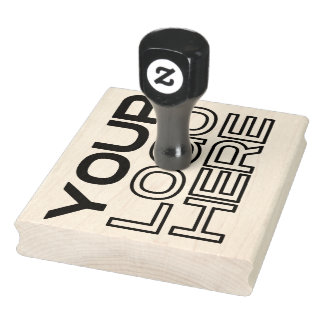 XL Groot Zakelijk Logo Aangepast Rubberstempel