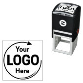 XL Groot Zakelijk Logo Aangepast Zelfinktende Stempel (In situ)