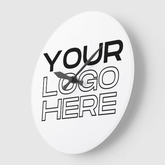 XL Grote Bedrijven Logo Aangepast Grote Klok (Hoek)