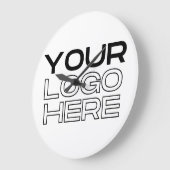 XL Grote Bedrijven Logo Aangepast Klok (Hoek)