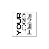 XL Grote Bedrijven Logo Aangepast Rubberstempel (Afrduk)