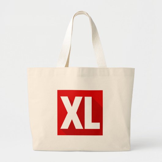 XL GROTE TOTE BAG (Voorkant)