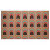 XL Print Retro Fabric te groot Stof (Fat Quarter)