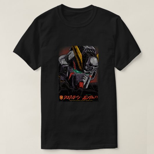 XM-X1 Crossbone Gundam X-1 Classic T-shirt (Design voorkant)