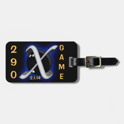 Xmachine 290-spel - 11 op rij bagagelabel (Voorkant horizontaal)