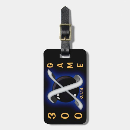 Xmachine 300-spel bagagelabel (Voorkant verticaal)