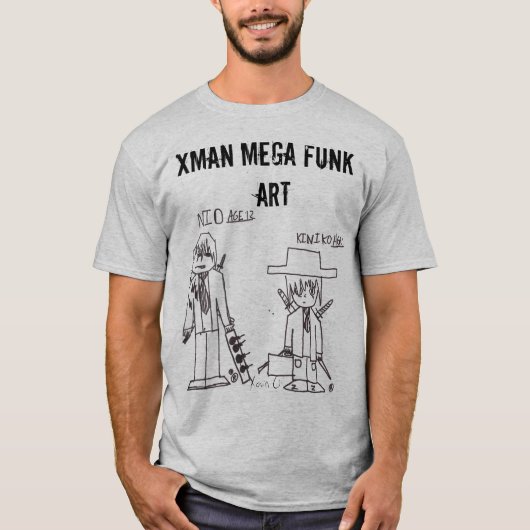 Xman Mega Funk Art T-shirt (Voorkant)