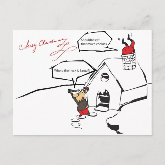 XMAS 2011 FEESTDAGENKAART (Voorkant)