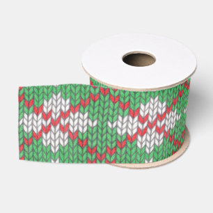 XMAS ARGYLE KNIT 3-inch breedkorrelig lint