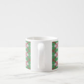 XMAS ARGYLE KNIT Espresso Cup Kop (Achterkant)
