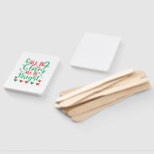 Xmas Art All Is Bright Handwaaier (Niet-gemonteerd)