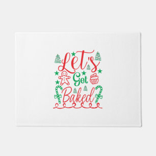 Xmas Art Let op! Deurmat