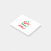Xmas Art Official Cookie Baker Post-it® Notes (Schuin)