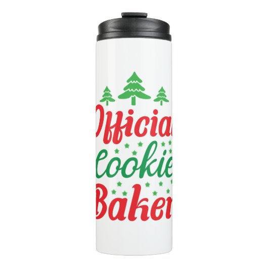 Xmas Art Official Cookie Baker Thermosbeker (Voorkant)