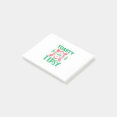 Xmas Art Toasty and Tipsy Post-it® Notes (Schuin)