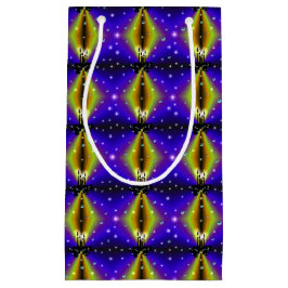 Xmas Artdeco op Paarse gele regenboog Klein Cadeauzakje