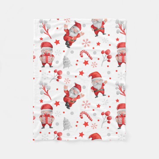 Xmas Bedroom Decor Ideeën Fleece Deken (Voorkant)