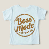 XMAS Bella+Canvas Toddlers & Baby T‑Shirt (Design achterkant)