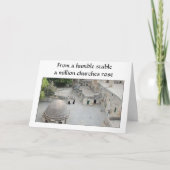 Xmas (Bethlehem) Feestdagen Kaart (Voorkant)