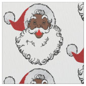 xmas Black santa claus Stof (Close Up)