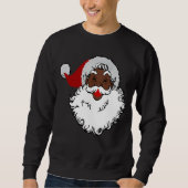 xmas Black santa claus Trui (Voorkant)