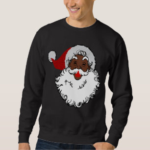 xmas Black santa claus Trui