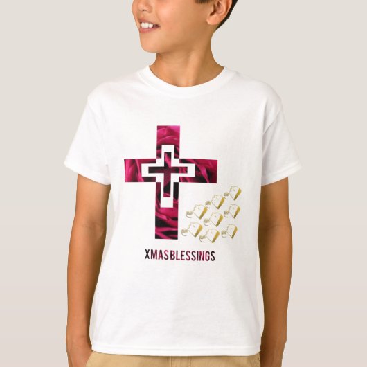 Xmas Blessings T-shirt (Voorkant)