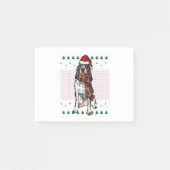 Xmas Bluetick Coonhound Dog Post-it® Notes (Voorkant)