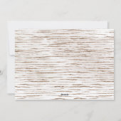 Xmas Boho Chic Blue Geometric Photo Holiday Card Feestdagenkaart (Achterkant)