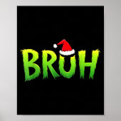 Xmas Bruh Christmas Kids Teens Boys Funny Christma Poster (Voorkant)