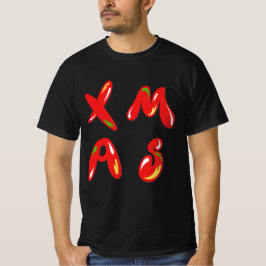 Xmas Bubble-tekst T-shirt