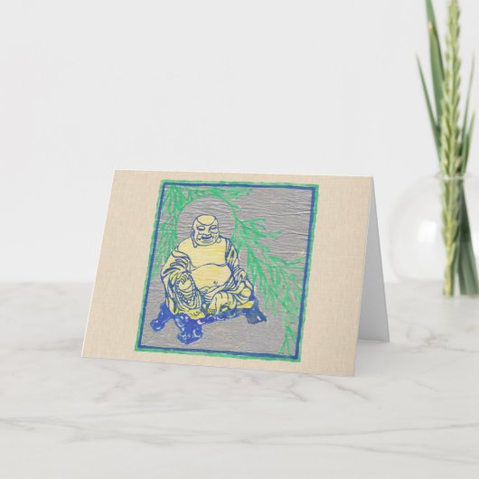 Xmas Budai Feestdagen Kaart (Voorkant)