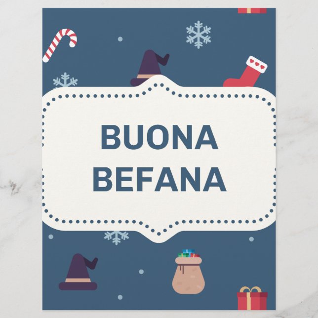 xmas buona Befana (Voorkant)