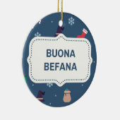 xmas buona Befana Keramisch Ornament (Rechts)
