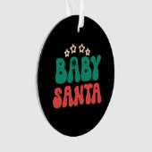 Xmas Cadeau-Baby Ornament (voorkant)