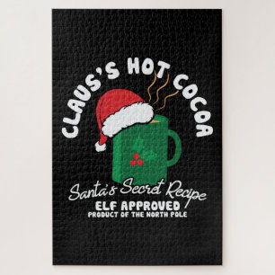 Xmas cadeau voor veilig recept voor kerstman legpuzzel