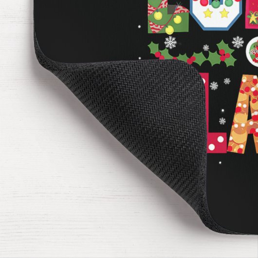 Xmas Cafeteria Worker Christmas School Lunch Lady  Muismat (Hoek)