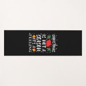 Xmas Christmas Is Not A Season Yogamat (Voorkant (horizontaal))