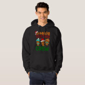 Xmas Cookie Tasting Crew Funny Tasting Baker Merry Hoodie (Voorkant volledig)
