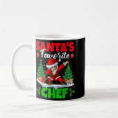 Xmas Dabbing Santas Favorite Chef Christmas  Koffiemok (Links)